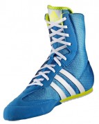 Боксерки Adidas Box Hog 2 цвет голубой фото